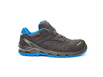 BASE I-ROBOX SHOE S3 CI ESD SRC B1210 - Bezpečnostní zimní polobotka S3 ESD - černo-modrá (Velikost 48)