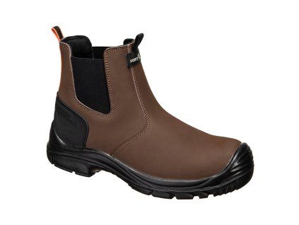 PORTWEST RAFTER DEALER S7 SRC FV02 - Kotníková obuv S7 - hnědo - černá (Velikost 48)