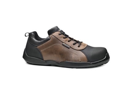 BASE RAFTING S3L FO SR B0609 - Bezpečnostní polobotka S3L - hnědo-černá (Velikost 47)