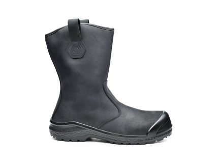BASE BE-EXTREME W/BE-MIGHTY S3S CI SC LG FO SR B0870W - Bezpečnostní zimní poloholeňová obuv S3S - černá (Velikost 50)