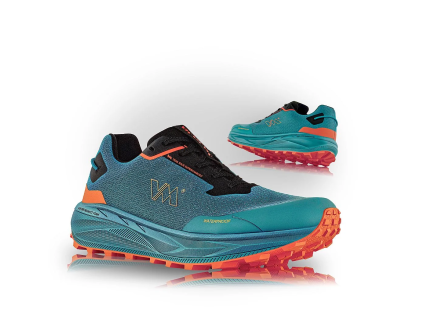 VM FOOTWEAR BREST 6735-12 - Trailové outdoorové polobotky s membránou - tyrkysové (Velikost 47)