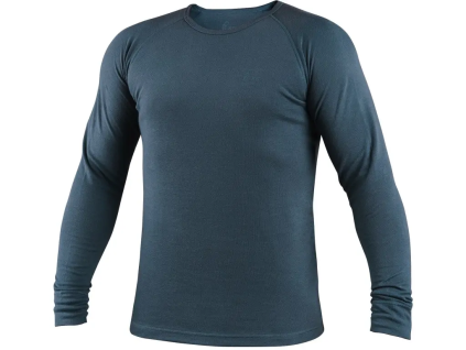 CANIS CXS ACTIVE - Pánské funkční tričko s dlouhým rukávem - modré (Velikost 3XL)