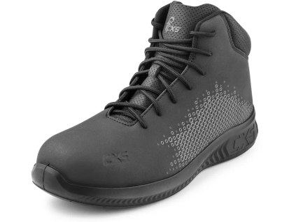 CANIS CXS EVO PRO S3S - Kotníková bezpečnostní obuv - černo-šedá (Velikost 48)