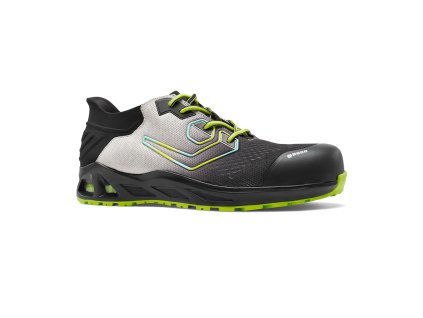 BASE K-SPIN S1PS ESD HRO SC FO SR B1045B - Bezpečnostní polobotka S1PS ESD - černo-bílá (Velikost 48)