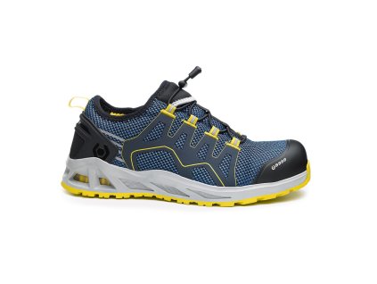 BASE K-BALANCE/K-WALK S1PS SC HRO FO SR B1006 - Bezpečnostní polobotka S1PS - modro-žlutá (Velikost 48)