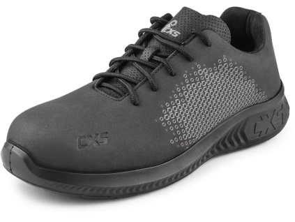 CANIS CXS EVO ICON O2 - Lehké pracovní polobotky - černo-šedé (Velikost 48)