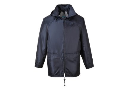 PORTWEST CLASSIC S440 - Nepromokavá lehká bunda do deště s kapucí - tmavě modrá (Velikost 7XL)