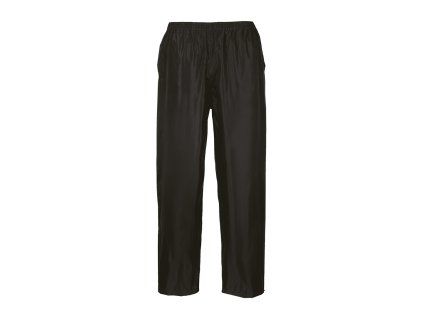 PORTWEST CLASSIC S441 - Nepromokavé sbalitelné kalhoty do deště - černá (Velikost 7XL)