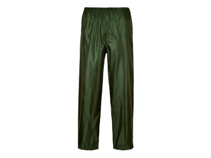 PORTWEST CLASSIC S441 - Nepromokavé sbalitelné kalhoty do deště - olivově zelená (Velikost 4XL)