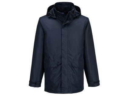PORTWEST ARGO S507 - Nepromokavá prodyšná bunda 3v1 s odnímatelným fleecem - modrá (Velikost 3XL)