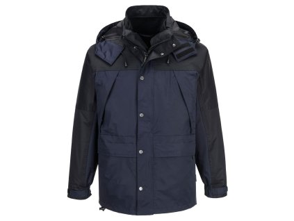 PORTWEST ORKNEY S532 - Nepromokavá prodyšná bunda 3v1 s odnímatelným fleecem - tmavě modrá (Velikost 4XL)