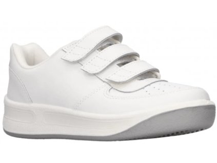 Obuv Moleda PRESTIGE VELCRO M86810-10 suchý zip bílá (Barva Bílá, Velikost 46)