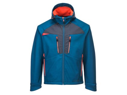 PORTWEST DX474 - Nepromokavá prodyšná softshellová bunda ripstop - modrá metro (Velikost 3XL)