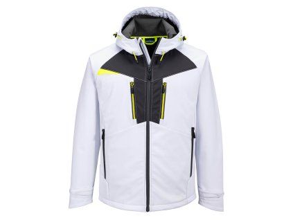 PORTWEST DX474 - Nepromokavá prodyšná softshellová bunda ripstop - bílá (Velikost 3XL)