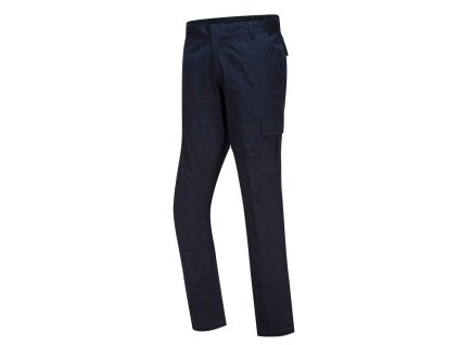 PORTWEST COMBAT S231 - Zkrácené slim fit strečové kalhoty - tmavě modrá (Velikost 42)