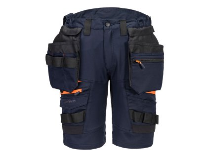 PORTWEST DX4 HOLSTER DX444 - Strečové kraťasy ripstop - tmavě modrá (Velikost 46)