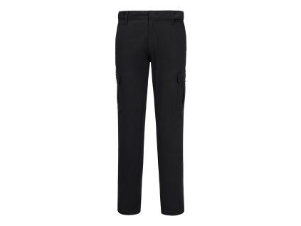 PORTWEST COMBAT S231 - Slim Fit strečové kalhoty - černá (Velikost 48)