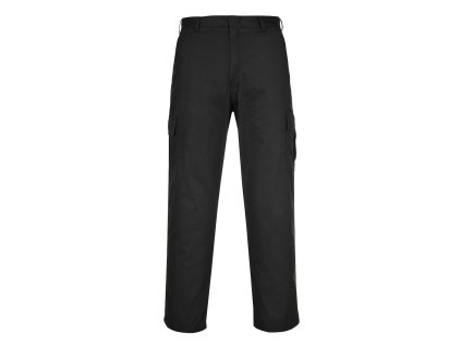 PORTWEST COMBAT C701 - Prodloužené pracovní kalhoty - černá (Velikost 48)