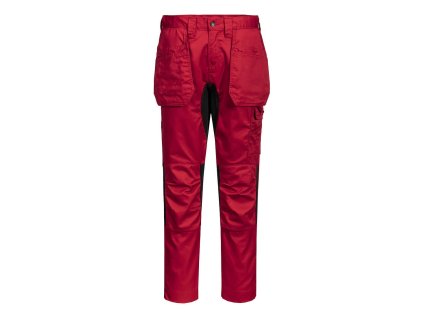 PORTWEST WX2 ECO HOLSTER CD883 - Strečové pracovní kalhoty - červená (Velikost 48)