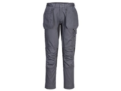 PORTWEST WX2 ECO HOLSTER CD883 - Strečové pracovní kalhoty - ocelově šedá (Velikost 48)
