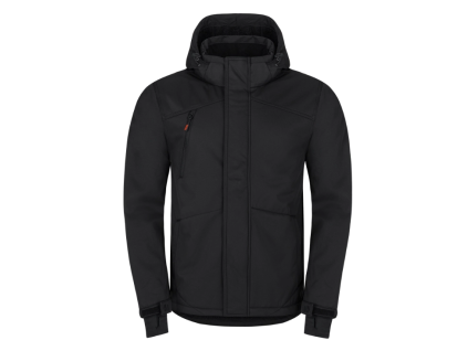 BENNON MERITON Jacket - Zateplená voděodolná softshellová bunda - černá (Velikost S)
