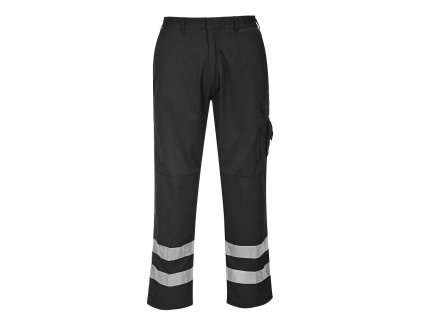 PORTWEST IONA SAFETY S917 - Reflexní kalhoty - černá (Velikost XXL)