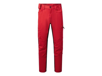 PORTWEST WX2 ECO STRETCH TRADE CD881 – Strečové pracovní kalhoty - tmavě červená (Velikost 48)