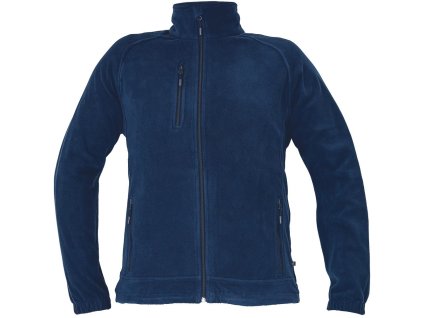Cerva BHADRA pánská fleecová mikina navy (Velikost XXXL)