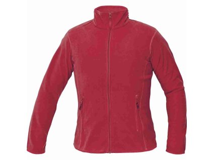Cerva GOMTI bunda fleece dámská červená (Velikost XXL)