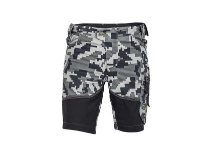 Cerva Kraťasy NEURUM Camouflage pánské Antracitová (Velikost 64)