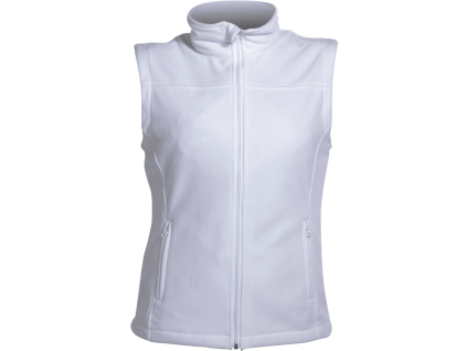 Cerva VORMA LADY Vesta dámská fleece bílá (Velikost XXL)