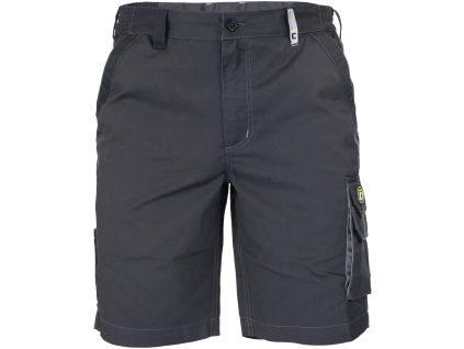 ČERVA MAX ECO STRETCH - Pánské strečové pracovní kraťasy - černé (Velikost 68)