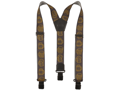 bennon bennonkky beer braces black yellow sle panske cerno zlute ze predu
