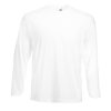 Fruit of the Loom 16.1038 Tričko pánské dlouhý rukáv bílá (Velikost 5XL)
