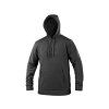 Mikina s kapucí CXS ALTON, černá (Velikost 4XL)