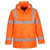 PORTWEST S460 Hi-Vis Traffic - Pánská zimní bunda - reflexní (Barva Oranžová, Velikost 6XL)