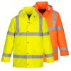 PORTWEST S460 Hi-Vis Traffic - Pánská zimní bunda - reflexní (Barva Žlutá, Velikost 8XL)