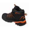 Obuv Bennon ORLANDO XTR S3 High kotník černá/oranžová (Velikost 39)