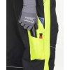 ARDON NEON kalhoty do pasu černá/žlutá H6401 (Velikost 66)
