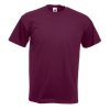 Fruit of the Loom 16.1044 Tričko pánské s krátkým rukávem burgundy (Velikost XXL)