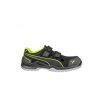 PUMA Neodyme Green Low S1P ESD SRC - Bezpečnostní sandály - černo-zelené (Velikost 46)