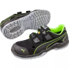 PUMA Neodyme Green Low S1P ESD SRC - Bezpečnostní sandály - černo-zelené (Velikost 46)