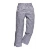 Portwest Kalhoty C079CHR BROMLEY CHEFS pepito s gumou v pase (Velikost XXS)