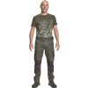 Cerva Tričko pánské s krátkým rukávem NEURUM Camouflage Olivová (Velikost 3XL)