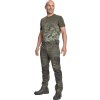 Cerva Tričko pánské s krátkým rukávem NEURUM Camouflage Olivová (Velikost 3XL)