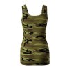 Malfini Tílko CAMO TRIUMPH C36 maskáčové dámské zelená (Velikost XXL)