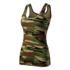 Malfini Tílko CAMO TRIUMPH C36 maskáčové dámské hnědá (Velikost XXL)