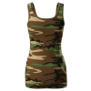 malfini triumph camo damske maskacove tilko hnede