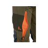 CANIS CXS NAOS kalhoty pánské khaki/olive HV oranžové doplňky (Velikost 58 AKCE)