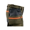 CANIS CXS NAOS kalhoty pánské khaki/olive HV oranžové doplňky (Velikost 58 AKCE)